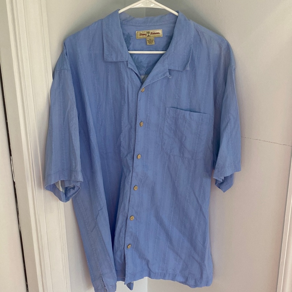 Men’s Tommy Bahama Button Up Polo XL